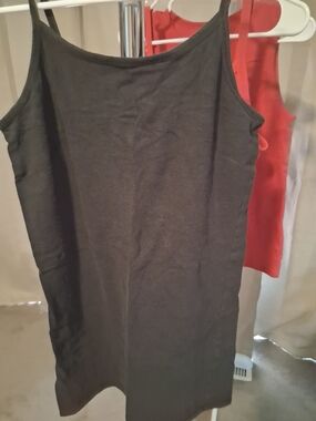 Maurices Black Spaghetti Strap Tank Top